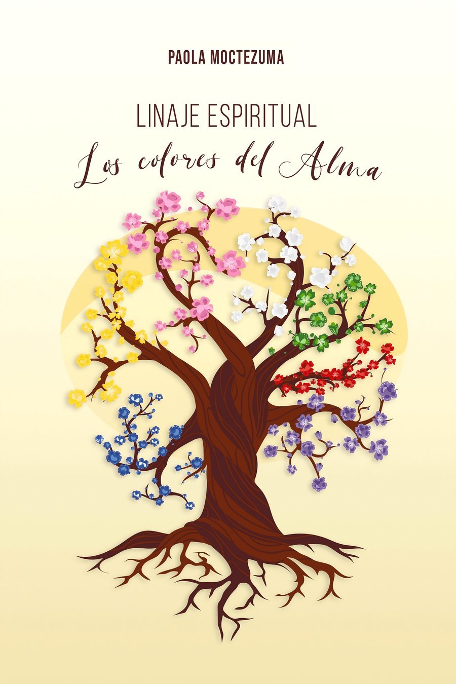 Portada del libro Linaje Espiritual: los colores del alma, de Paola Moctezuma